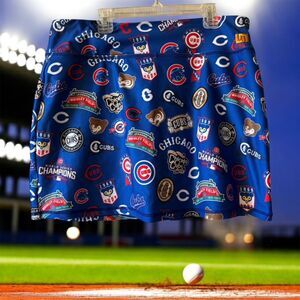 Loudmouth Chicago Cubs Wrigley Field Women's Skort - Large